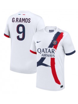 Paris Saint-Germain Goncalo Ramos #9 Replika Borta Kläder 2024-25 Kortärmad